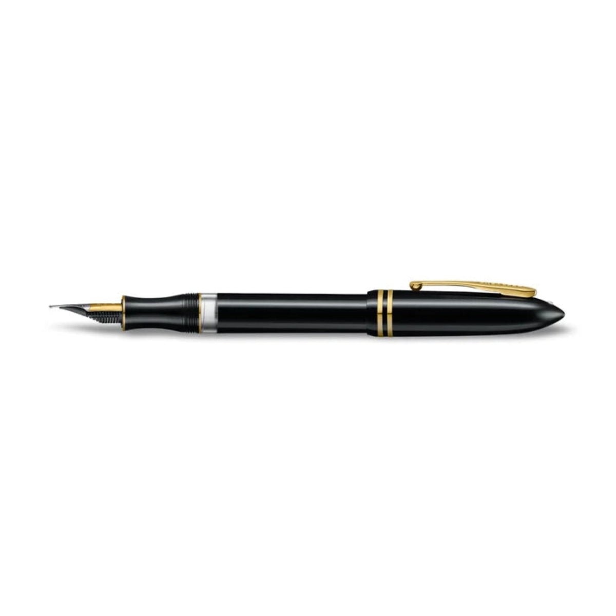 Sheaffer Balance III E893 Fountain Pen - Glossy Black - Gold Trim - Pen Boutique Ltd