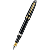 Sheaffer Balance III E893 Fountain Pen - Glossy Black - Gold Trim - Pen Boutique Ltd