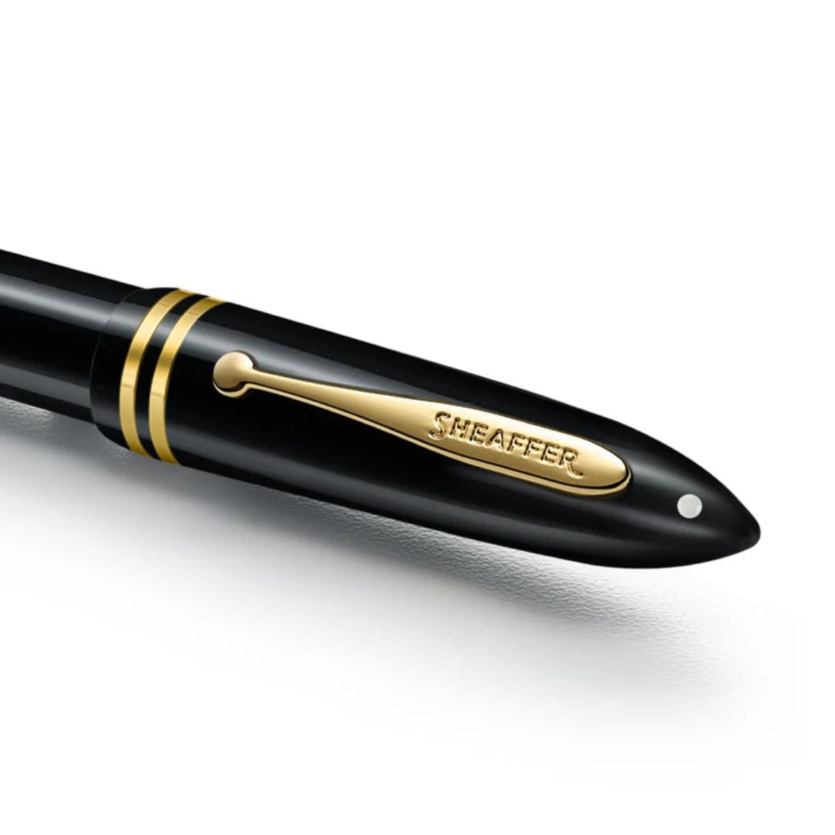 Sheaffer Balance III E893 Rollerball Pen - Glossy Black - Gold Trim - Pen Boutique Ltd