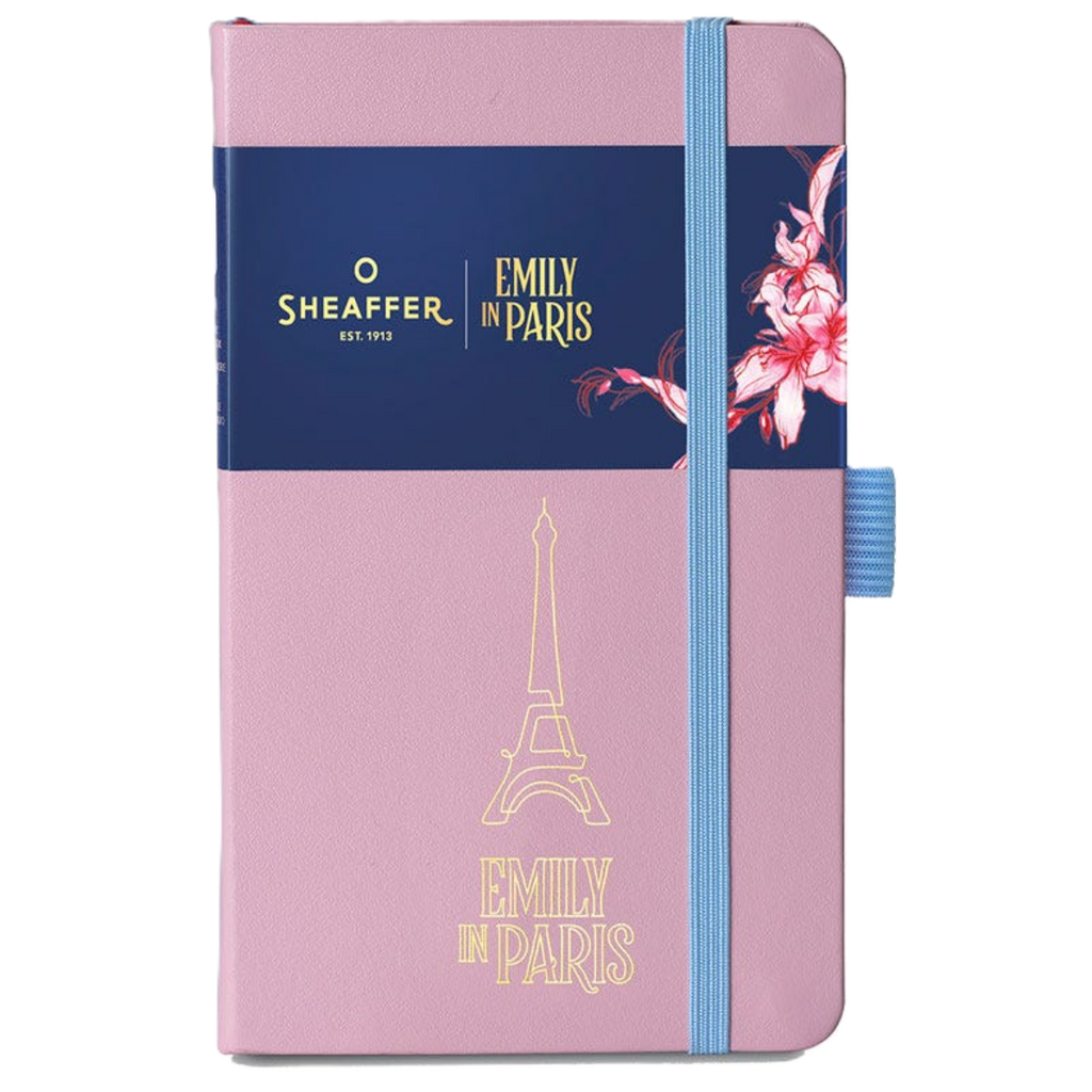 Sheaffer Emily in Paris Special Edition Eiffel Tower A6 Pink Notebook-Pen Boutique Ltd