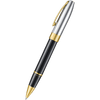 Sheaffer Legacy Rollerball Pen - Black - Chrome Cap - 14K Gold PVD Trim - Pen Boutique Ltd