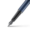 Sheaffer VFM Fountain Pen - 9429 Matte Blue - Matte Black Trim - Pen Boutique Ltd