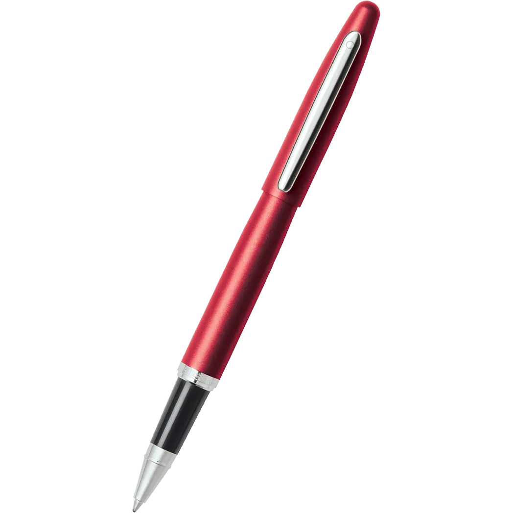 Sheaffer VFM Rollerball Pen - Excessive Red - Nickel Plated Trim-Pen Boutique Ltd
