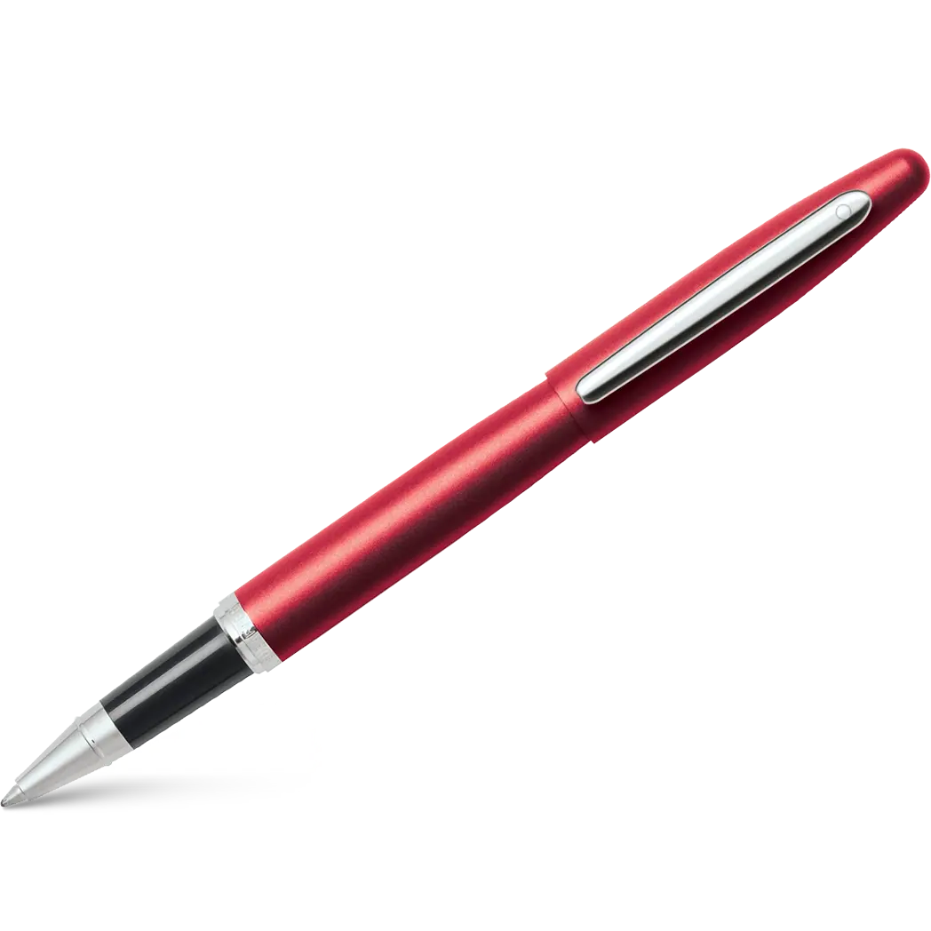 Sheaffer VFM Rollerball Pen - Excessive Red - Nickel Plated Trim-Pen Boutique Ltd