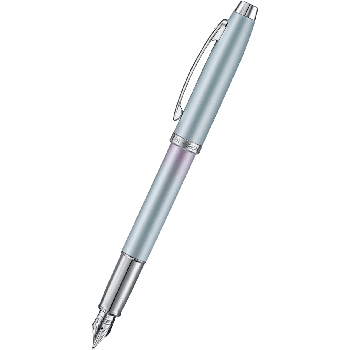 Sheaffer 100 Fountain Pen - Expressions Blue Pink - Pen Boutique Ltd