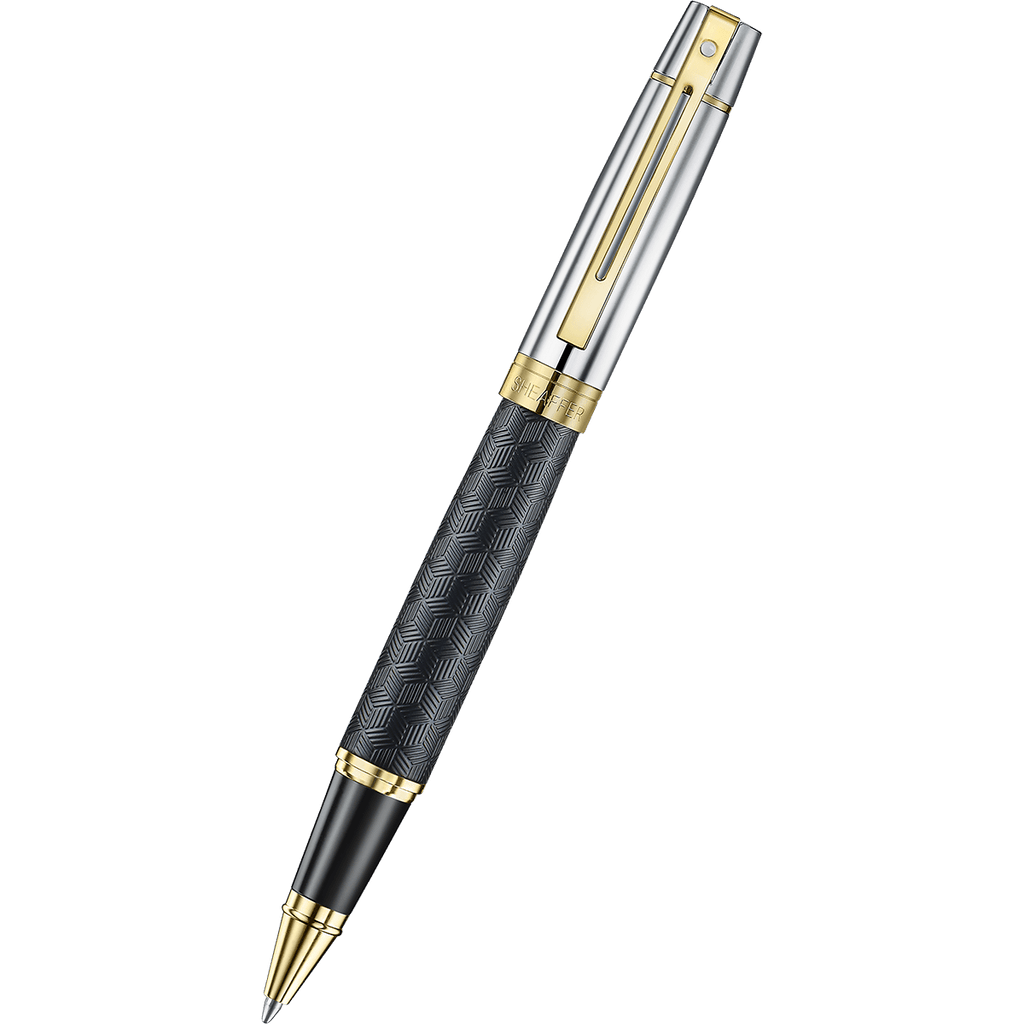 Sheaffer 300 Rollerball Pen - Engraved Matt Black - Pen Boutique Ltd