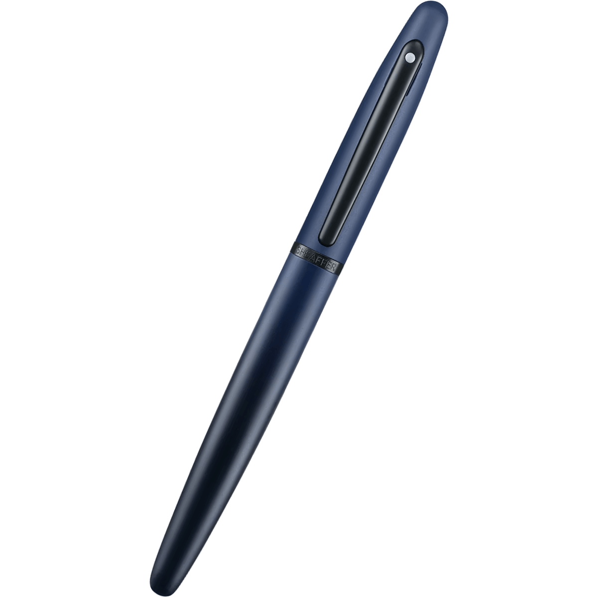 Sheaffer VFM Fountain Pen - 9429 Matte Blue - Matte Black Trim - Pen Boutique Ltd