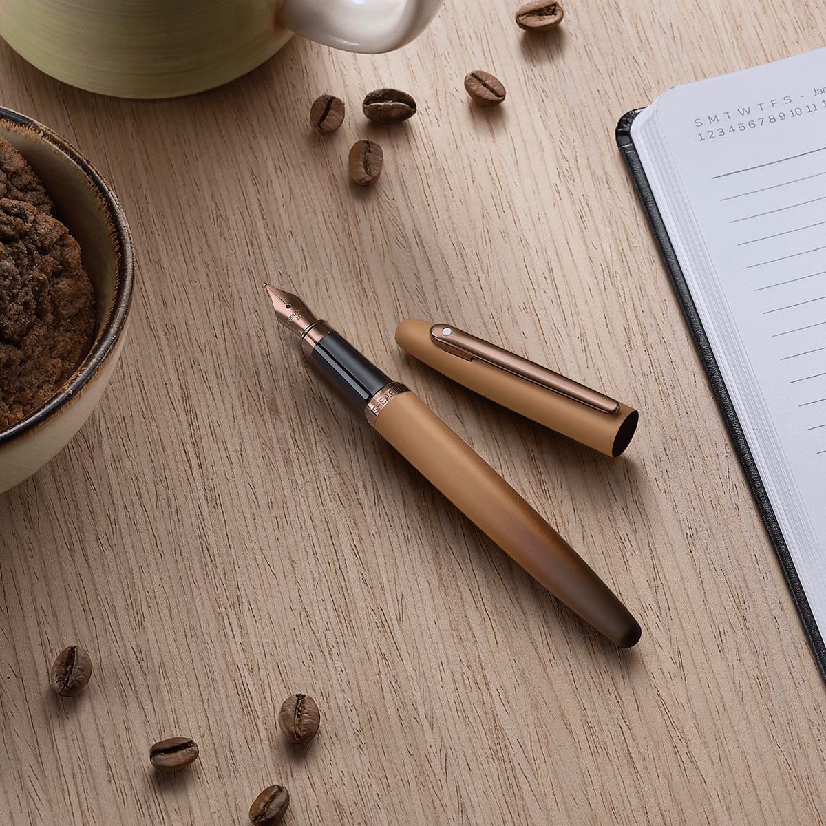 Sheaffer VFM Fountain Pen - Coffee Edition - Pen Boutique Ltd