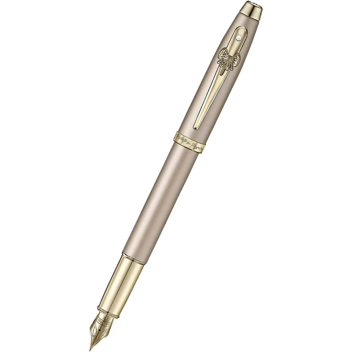 Sheaffer x Emily in Paris 100 Fountain Pen - Champagne Gold - Pen Boutique Ltd