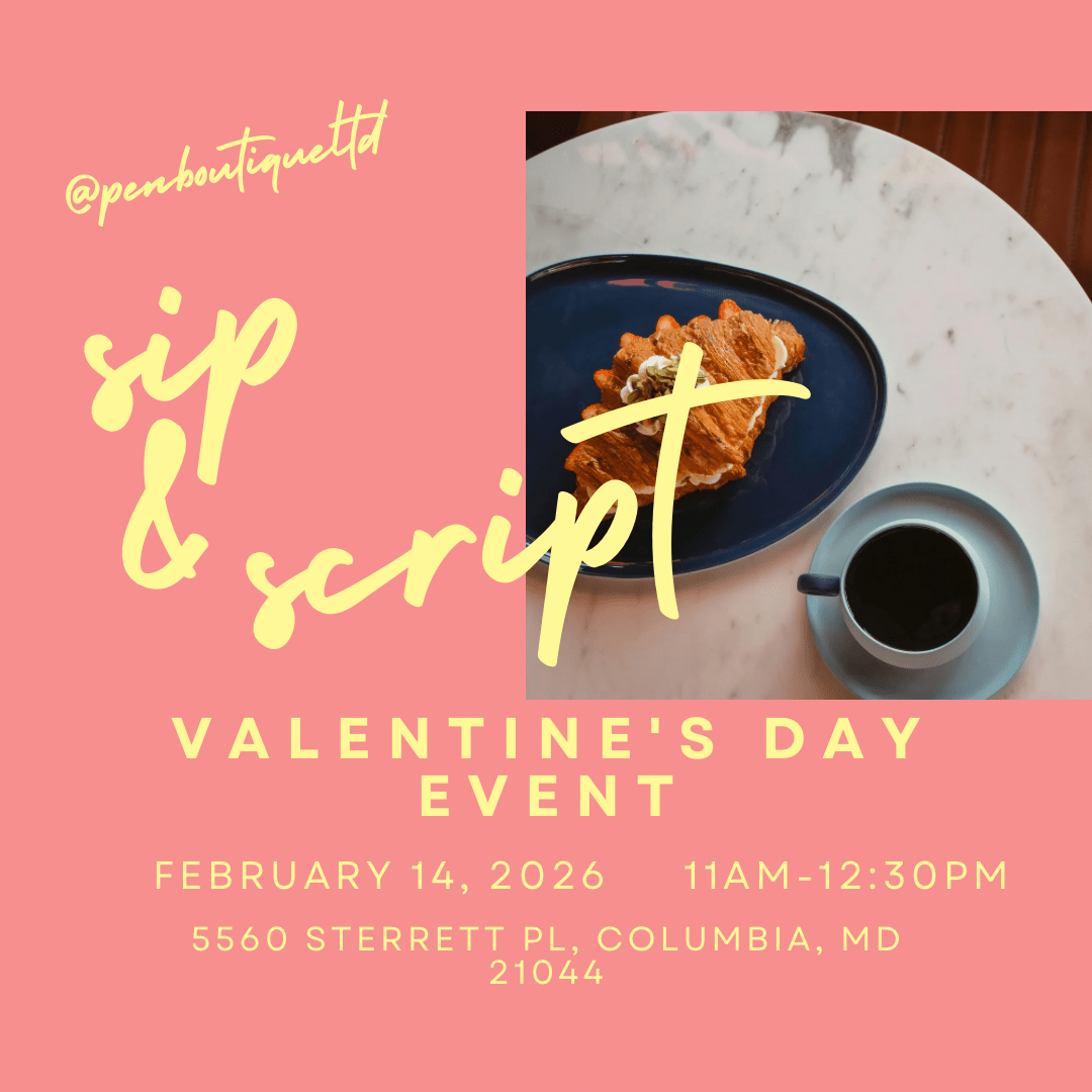 Sip & Script - Pen Boutique Ltd
