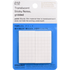 Stalogy Translucent Sticky Notes - Grid - 25mm - Pen Boutique Ltd