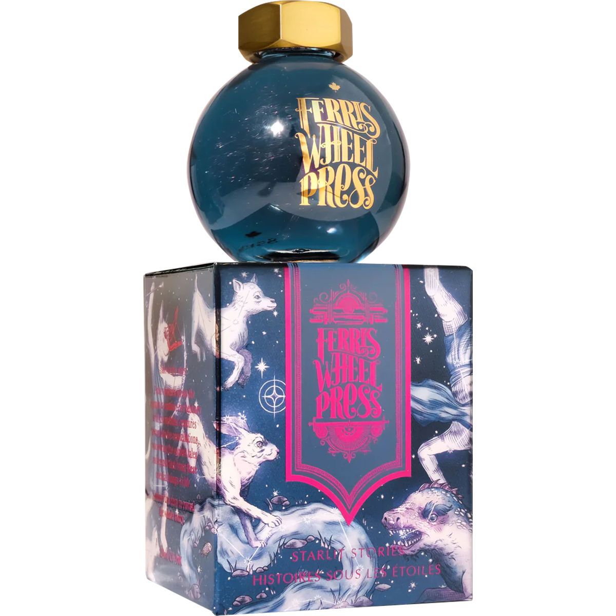 Ferris Wheel Press FerriTales Bestiary Ink Bottle - Starlit Stories - 20ml - Pen Boutique Ltd