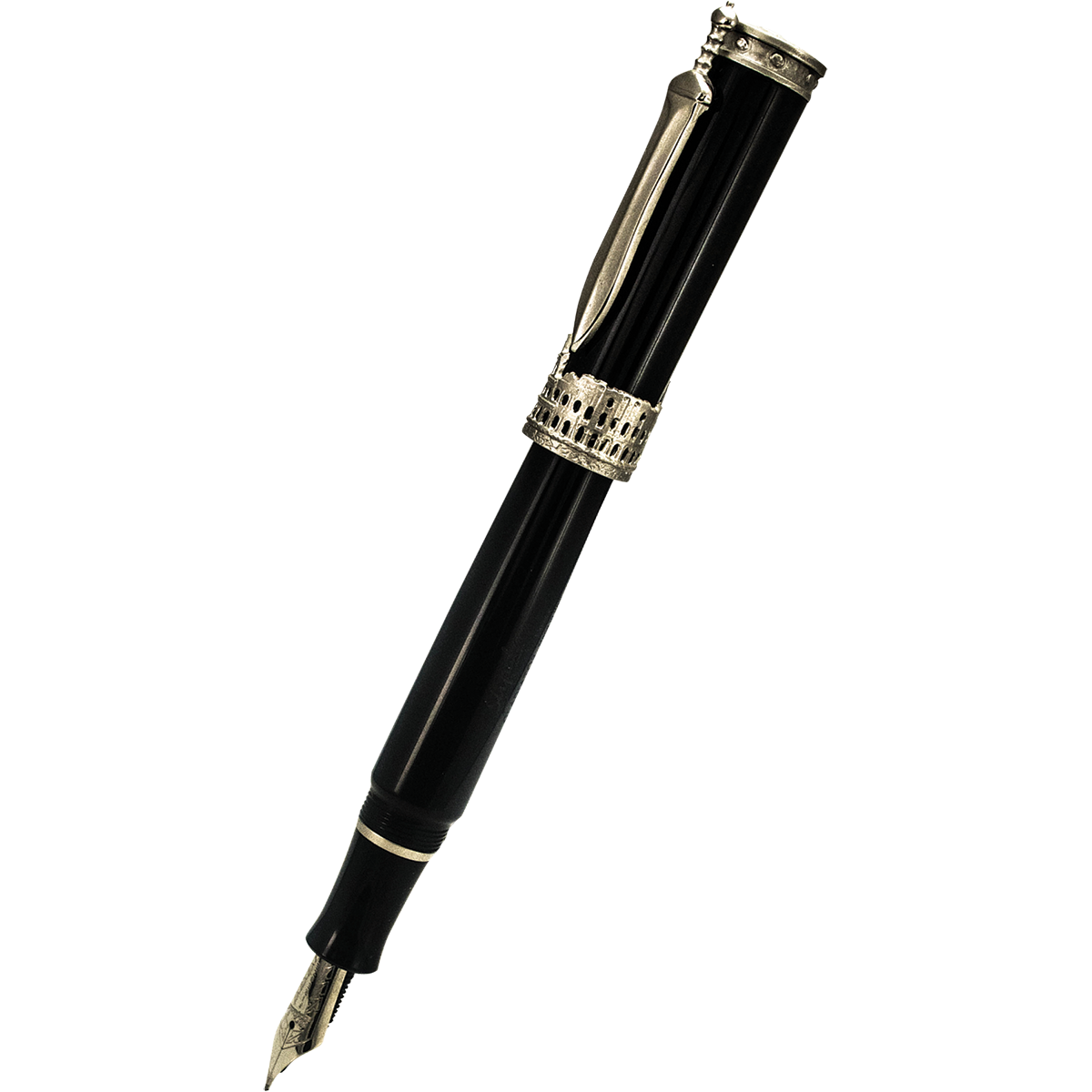 Stipula Gladiator Fountain Pen - Black-Pen Boutique Ltd