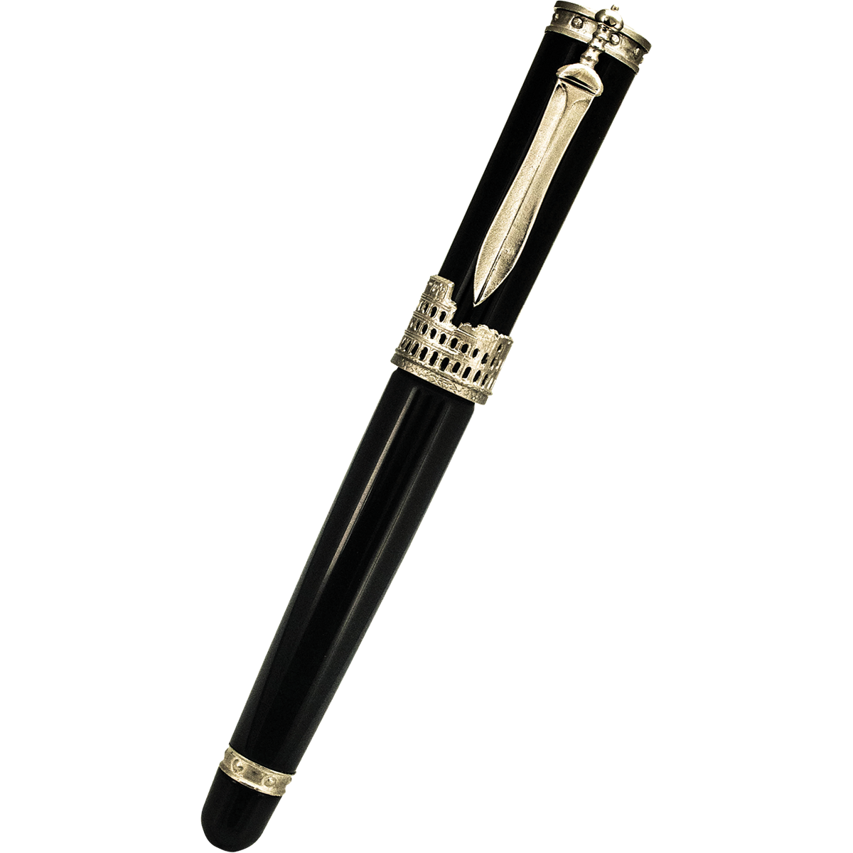 Stipula Gladiator Fountain Pen - Black-Pen Boutique Ltd