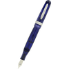 Stipula Etruria Rainbow Fountain Pen - Clear Purple - Stainless Steel (Limited Edition) - Pen Boutique Ltd