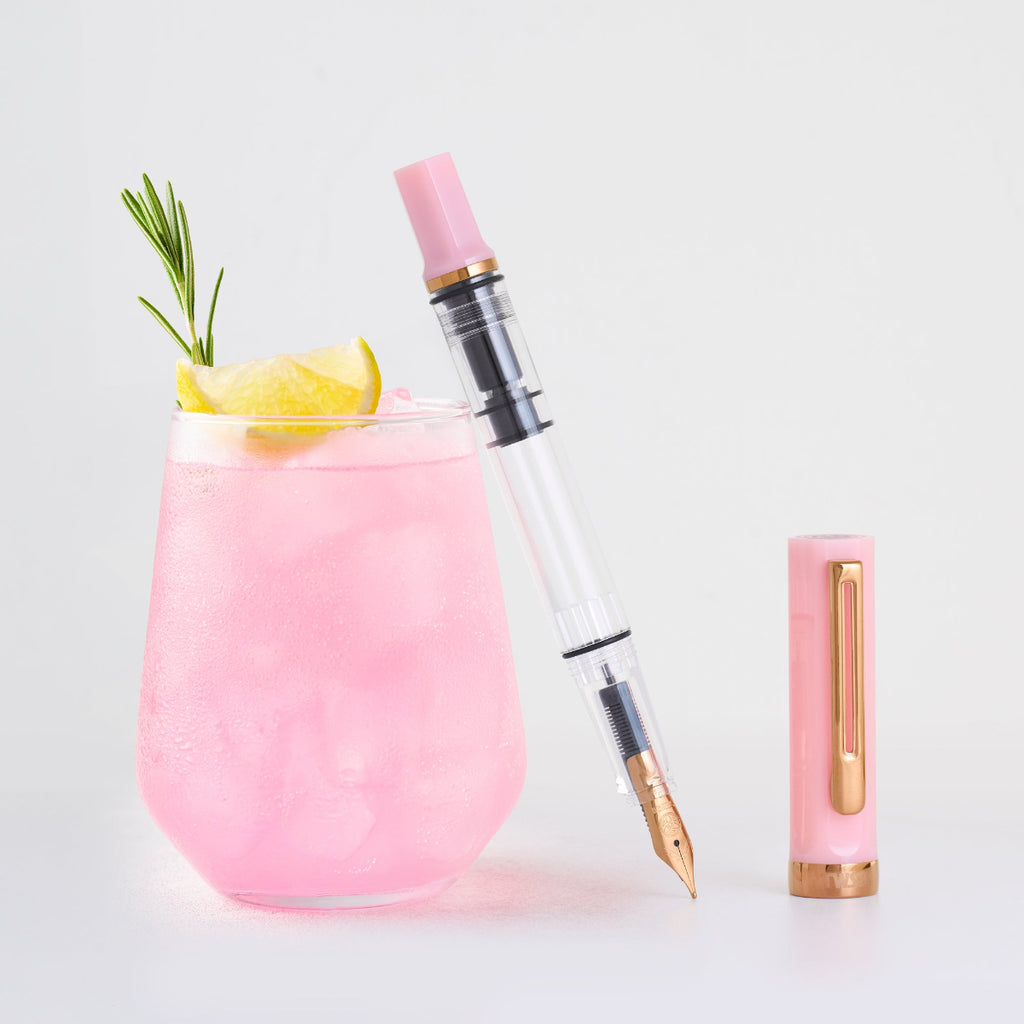 TWSBI ECO Fountain Pen - Pink Lemonade - Bronze Trim-Pen Boutique Ltd