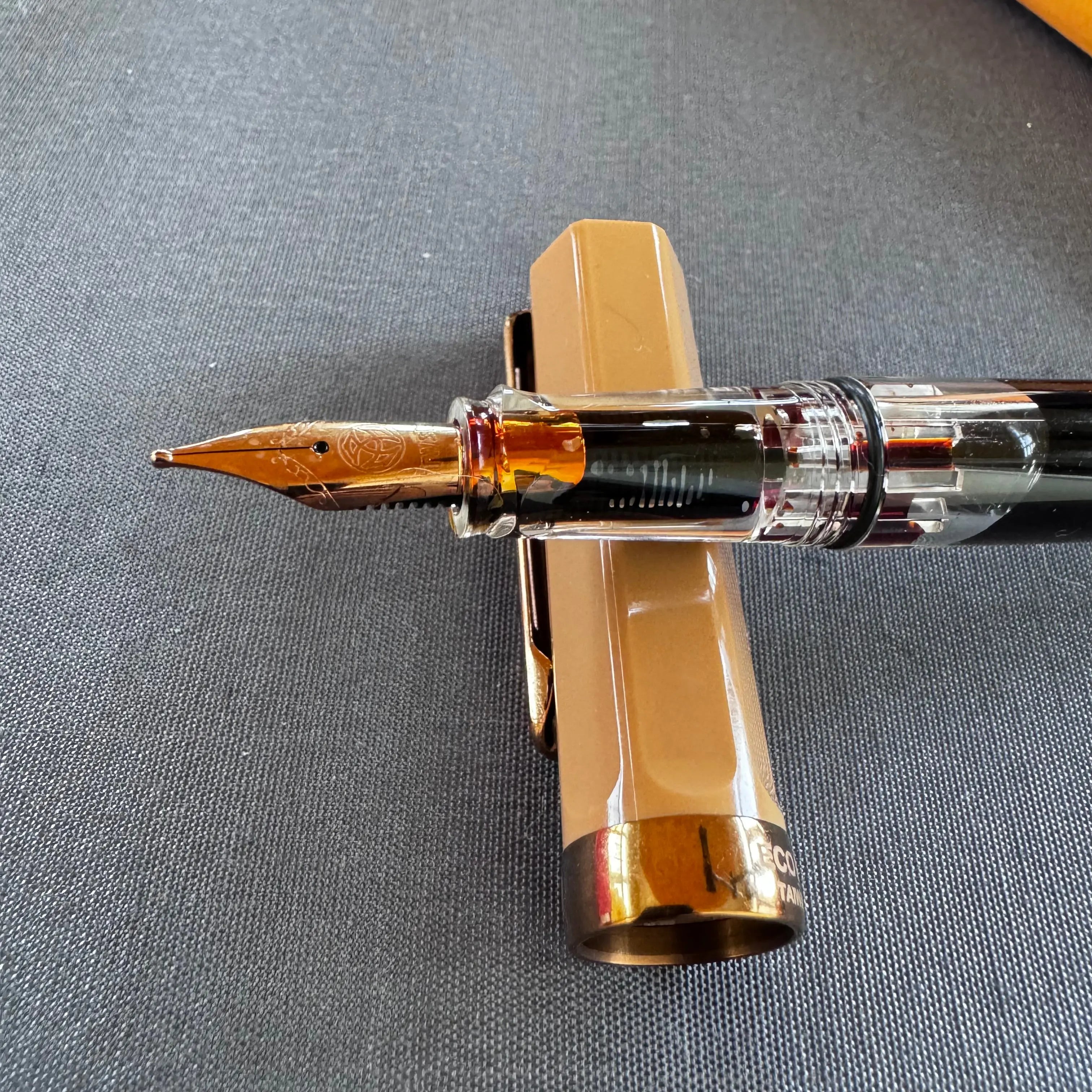 TWSBI Eco Fountain Pen - Caffè - Bronze Trim (Special Edition) - Pen Boutique Ltd