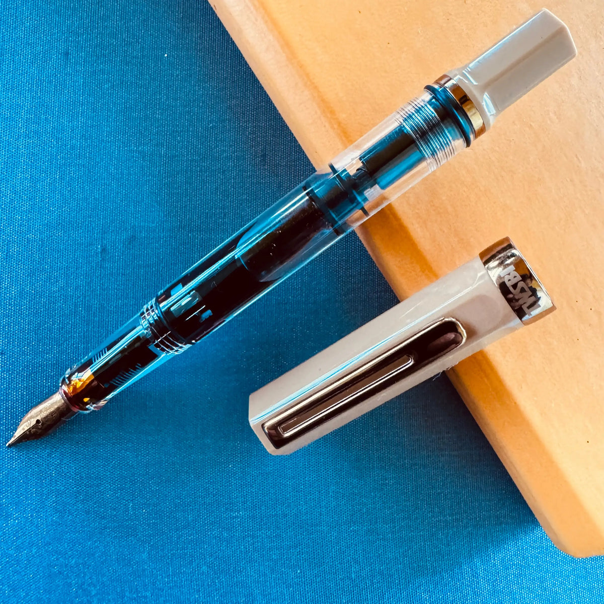 TWSBI ECO Fountain Pen - Creme - Rose Gold Trim - Pen Boutique Ltd