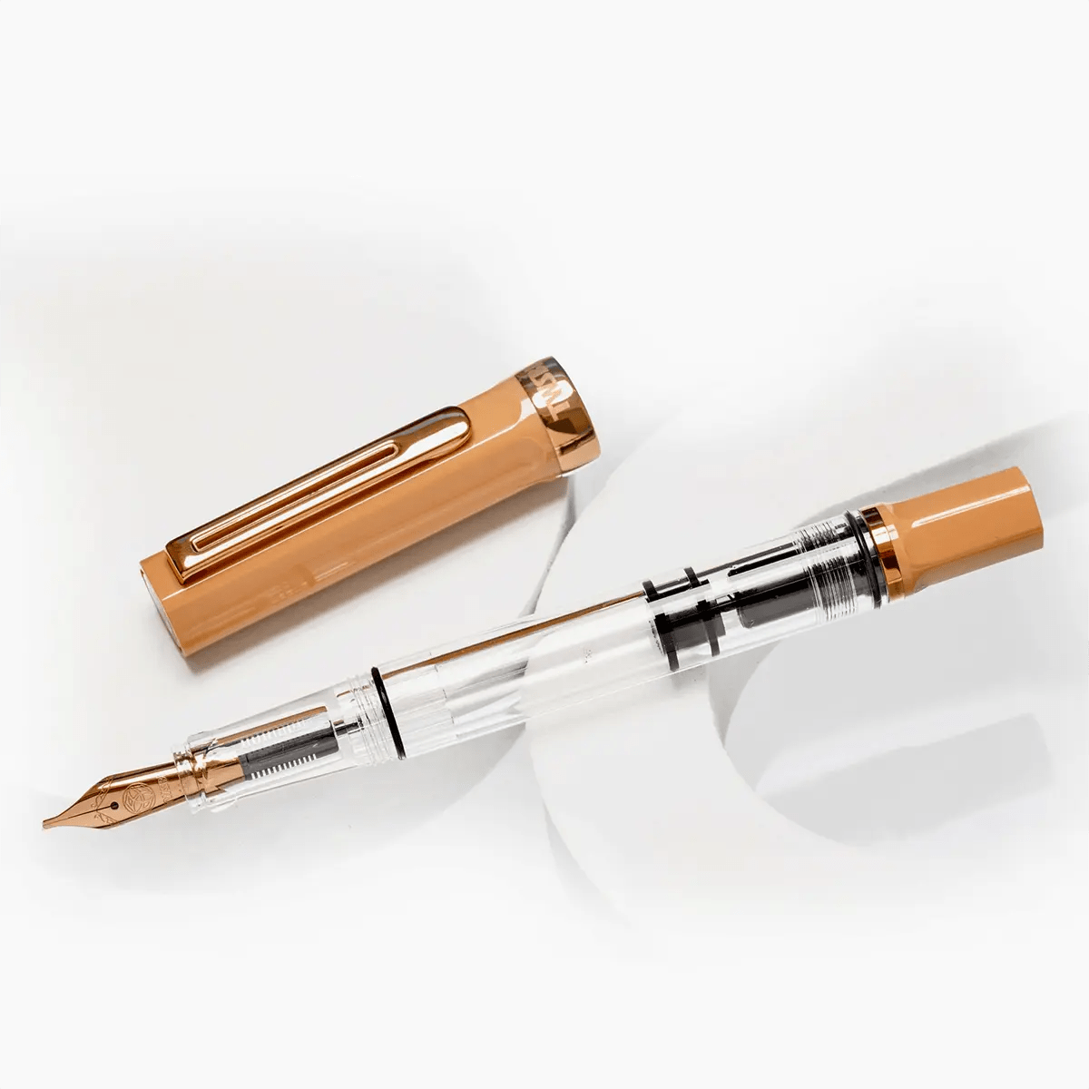 TWSBI Eco Fountain Pen - Caffè - Bronze Trim (Special Edition) - Pen Boutique Ltd