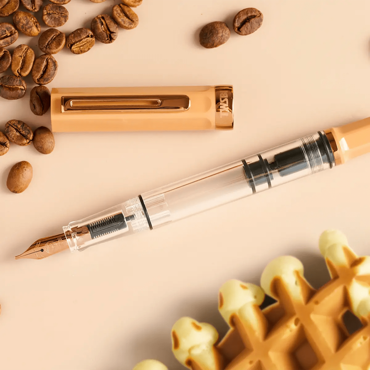 TWSBI Eco Fountain Pen - Caffè - Bronze Trim (Special Edition) - Pen Boutique Ltd