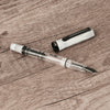 TWSBI Eco Fountain Pen - Carrara - Onyx Trim ( Special Edition) - Pen Boutique Ltd