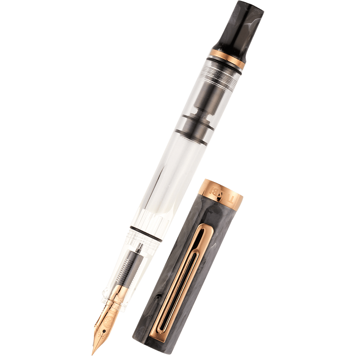 TWSBI Eco Fountain Pen - ECO Black Marble with Bronze ( Special Edition 2026) - Pen Boutique Ltd