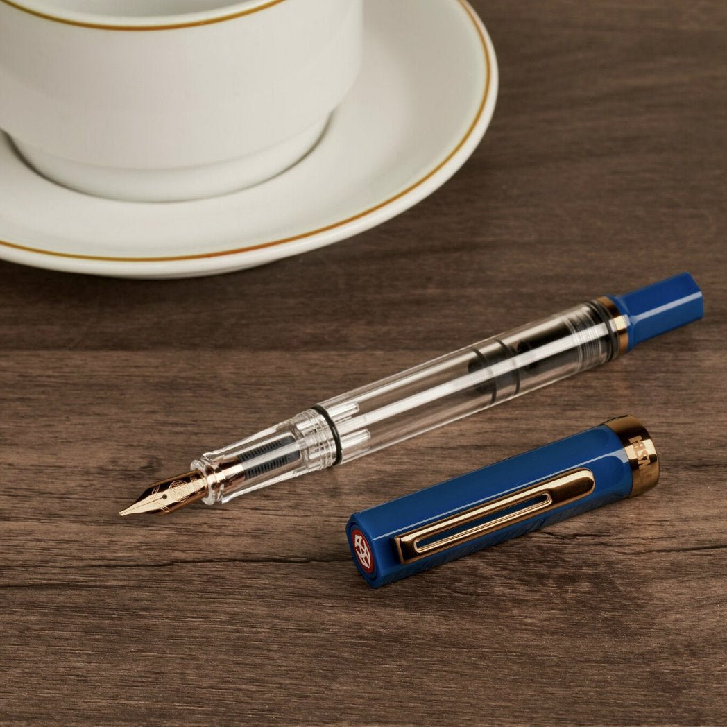 TWSBI Eco Fountain Pen - Indigo Blue - Bronze Trim - Pen Boutique Ltd