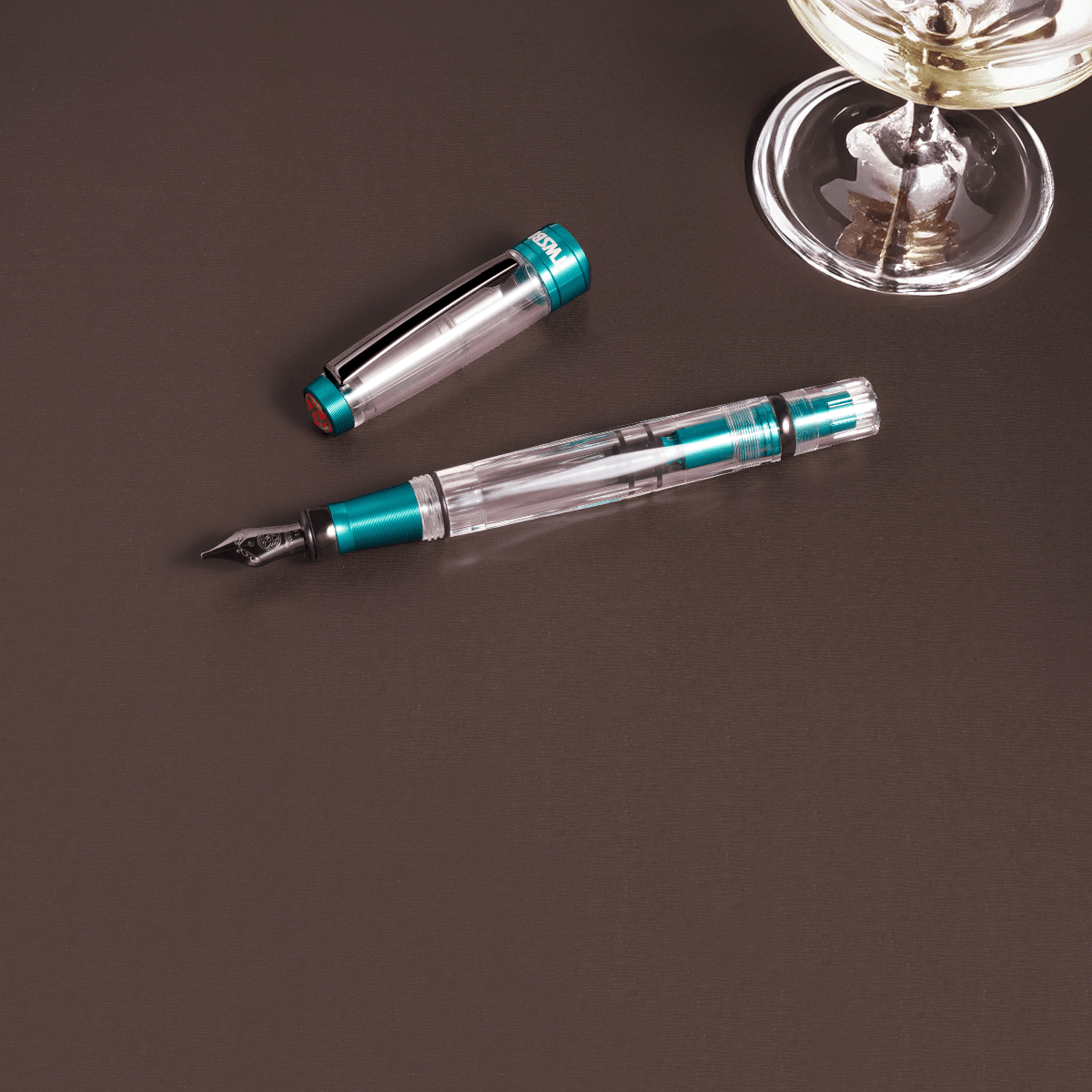 TWSBI Diamond 580ALR Fountain Pen - Caribbean Onyx ( Special Edition) - Pen Boutique Ltd