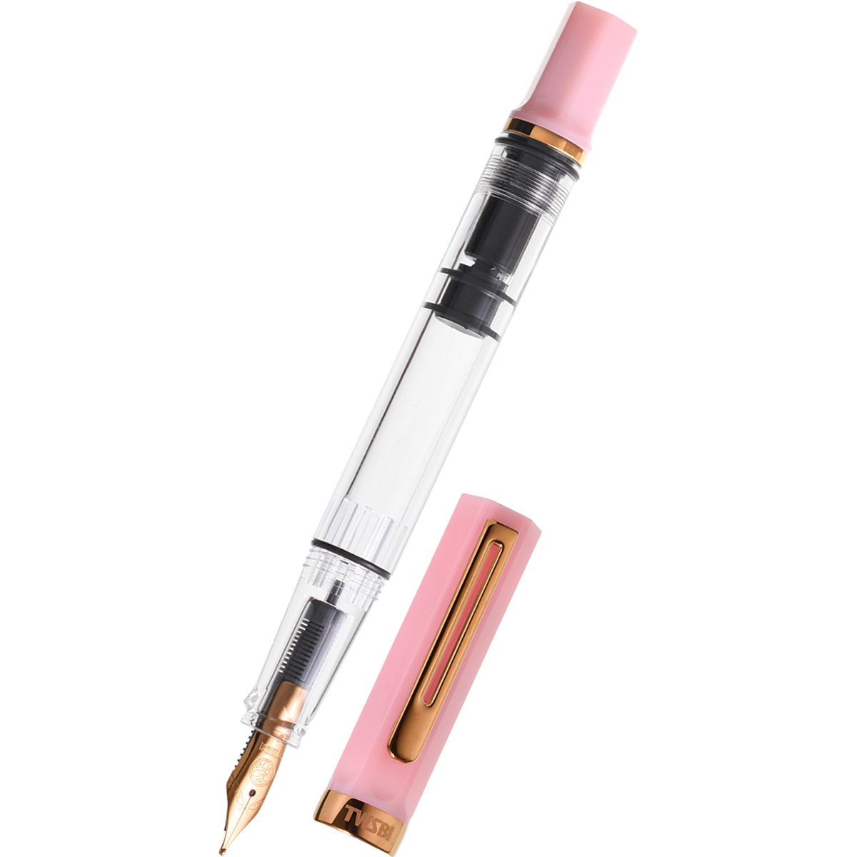 TWSBI ECO Fountain Pen - Pink Lemonade - Bronze Trim-Pen Boutique Ltd
