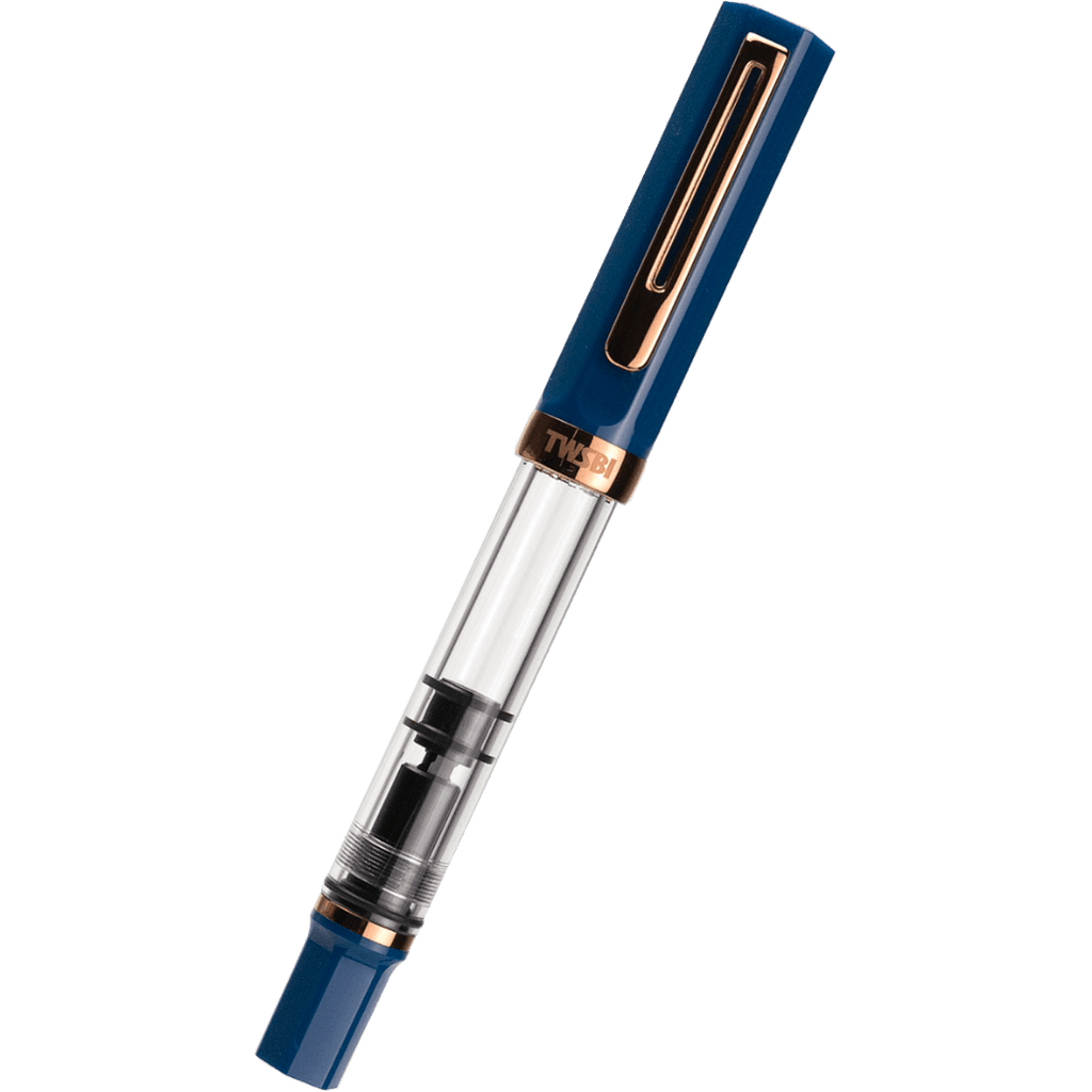 TWSBI Eco Fountain Pen - Indigo Blue - Bronze Trim - Pen Boutique Ltd