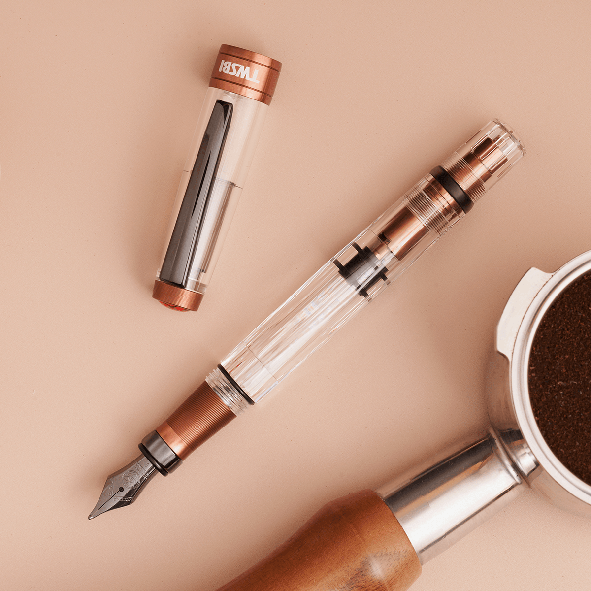 TWSBI Diamond 580ALR Fountain Pen – Affogato (Breakfast Collection) - Pen Boutique Ltd