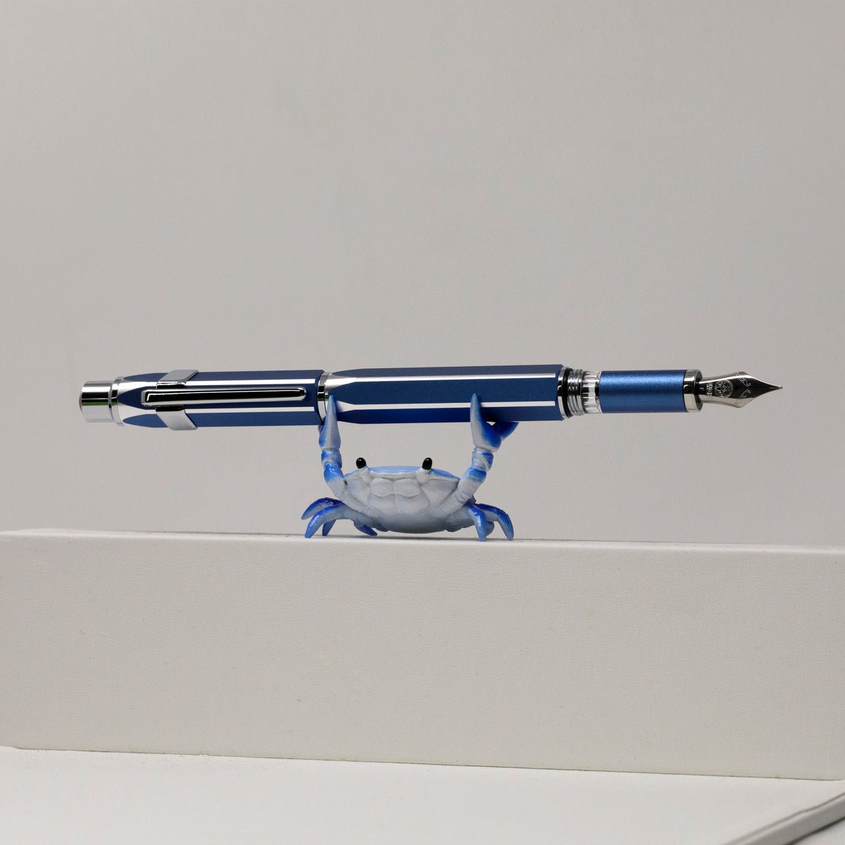 TWSBI Precision Fountain Pen - Gemini Blue (Limited Production) - Pen Boutique Ltd