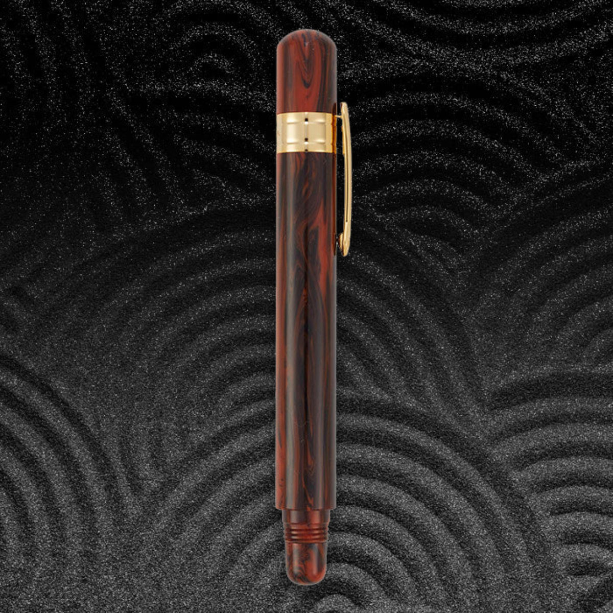Taccia Covenant SE Fountain Pen - Persimmon Winds - Stainless Steel Nib - Pen Boutique Ltd
