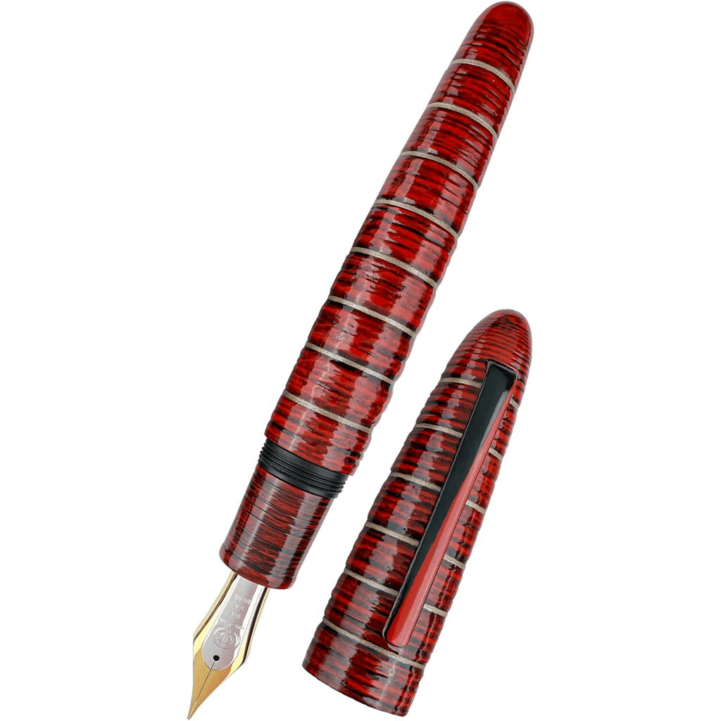 Taccia Empress Fountain Pen - Wajima 36 Red (Limited Edition) - Pen Boutique Ltd