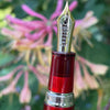 Taccia Spectrum Fountain Pen - Merlot Red - 14K Gold Nib - Pen Boutique Ltd