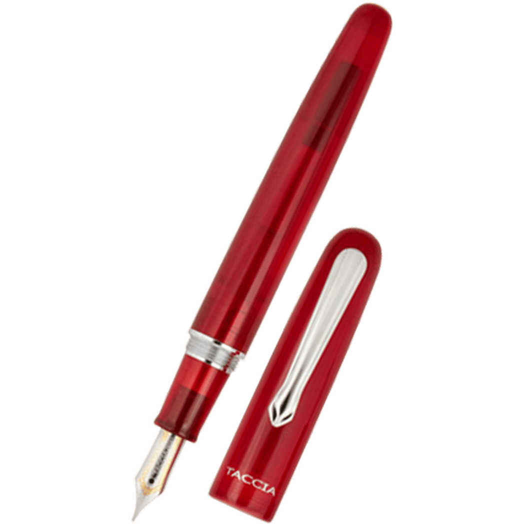 Taccia Spectrum Fountain Pen - Merlot Red - Pen Boutique Ltd