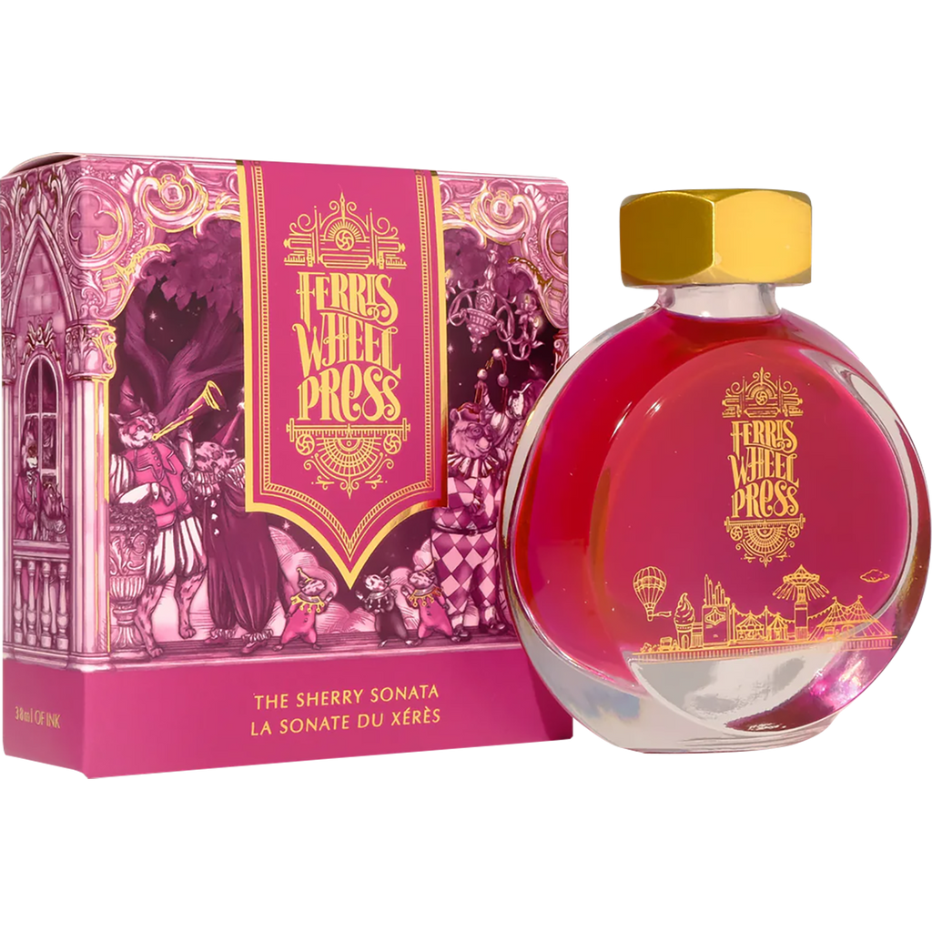Ferris Wheel Press Ink Bottle - The Sherry Sonata  - 38ml - Pen Boutique Ltd