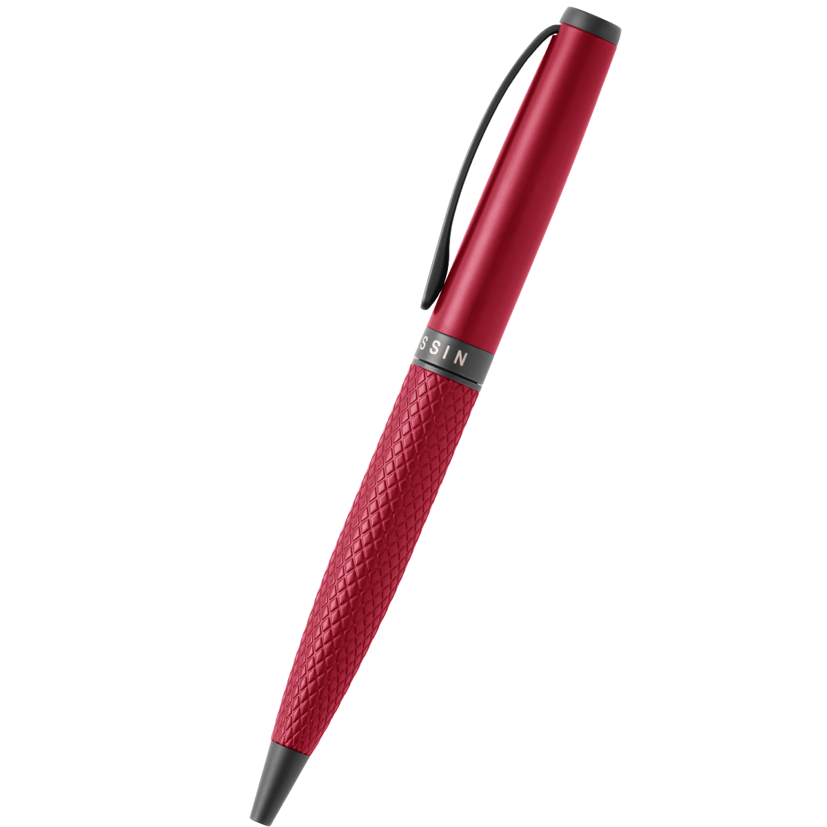 Tom Hessin Magnetic Ballpoint Pen - Poppy Red - Pen Boutique Ltd