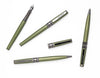 Tom Hessin Rebel "Garrison Green" Rollerball Pen – Gunmetal Trim - Pen Boutique Ltd