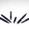 Tom Hessin Rebel "Oxford Blue" Fountain Pen – Gunmetal Trim-Pen Boutique Ltd