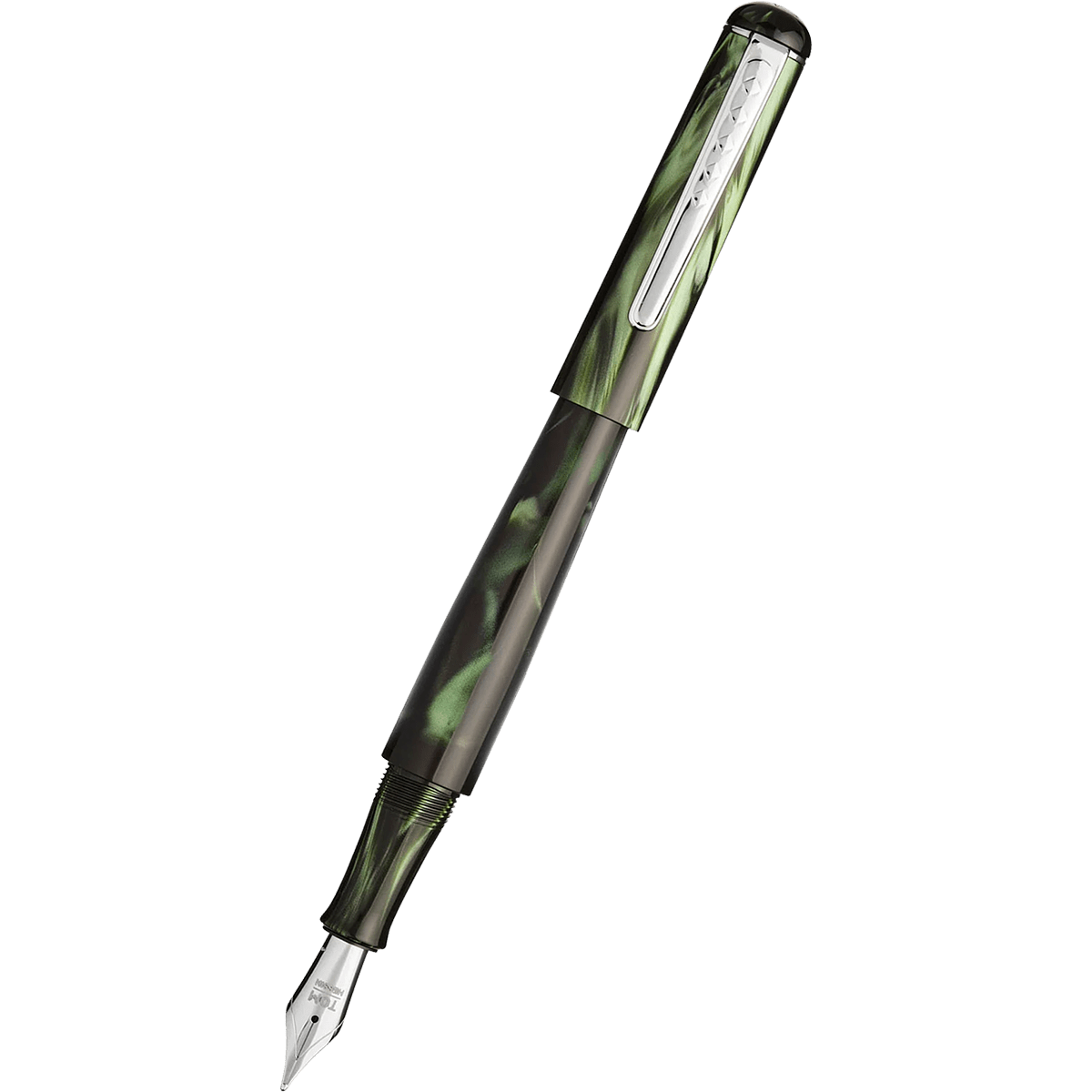 Tom Hessin Charles "Highland Green" Fountain Pen - Pen Boutique Ltd