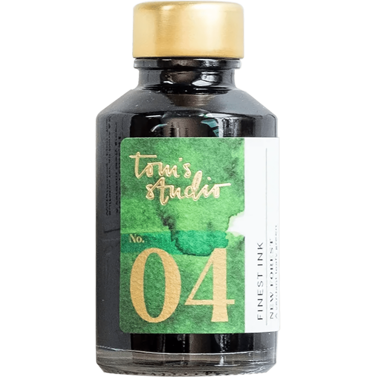 Tom's Studio Ink Bottles - 04 New Forest Green - 50ml - Pen Boutique Ltd