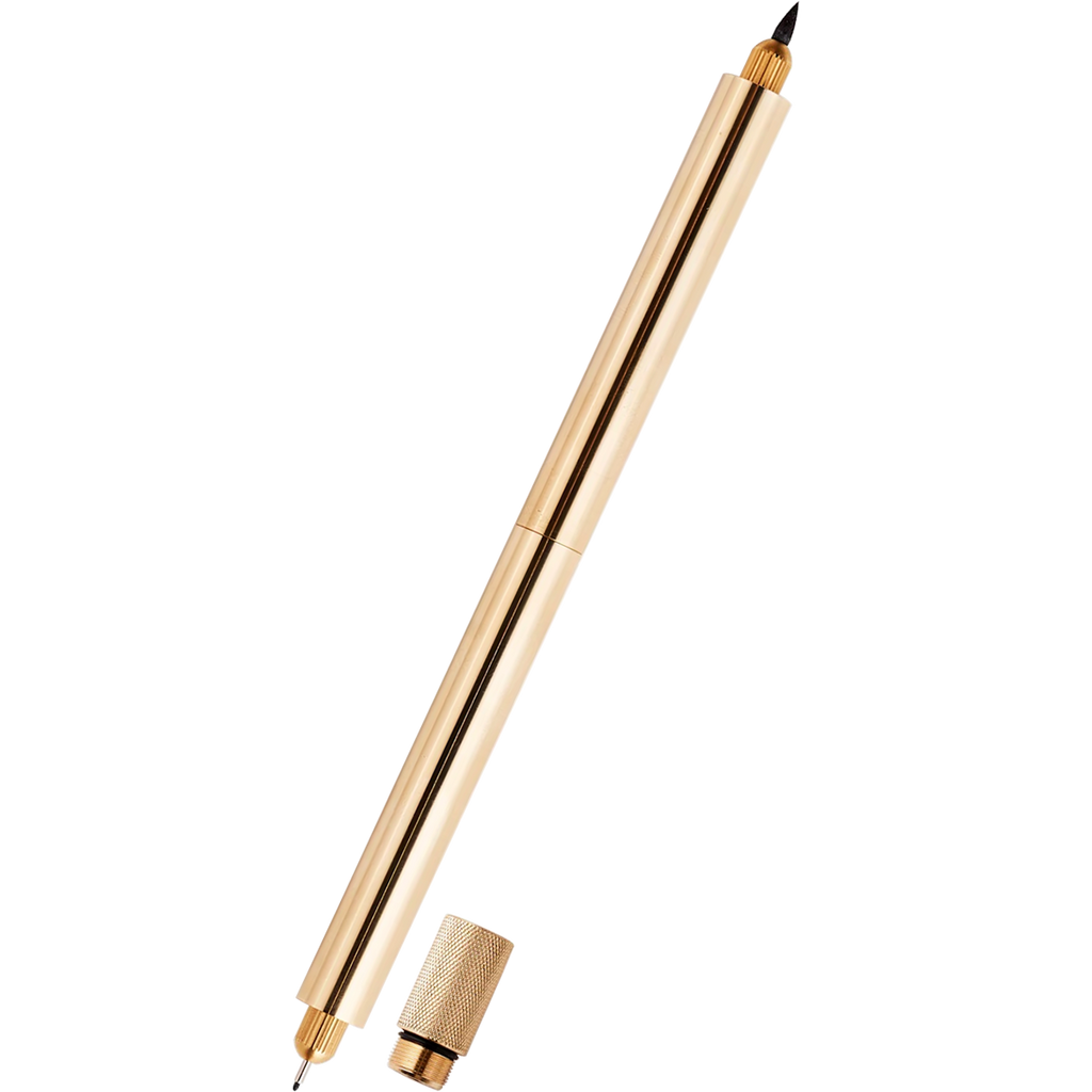 Tom's Studio Lumos Pro Duo Tip Fineliner Pen - Brass
