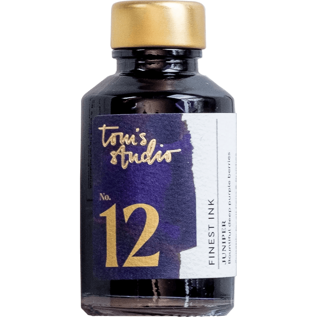 Tom's Studio Ink Bottles - 12 Juniper - 50ml - Pen Boutique Ltd
