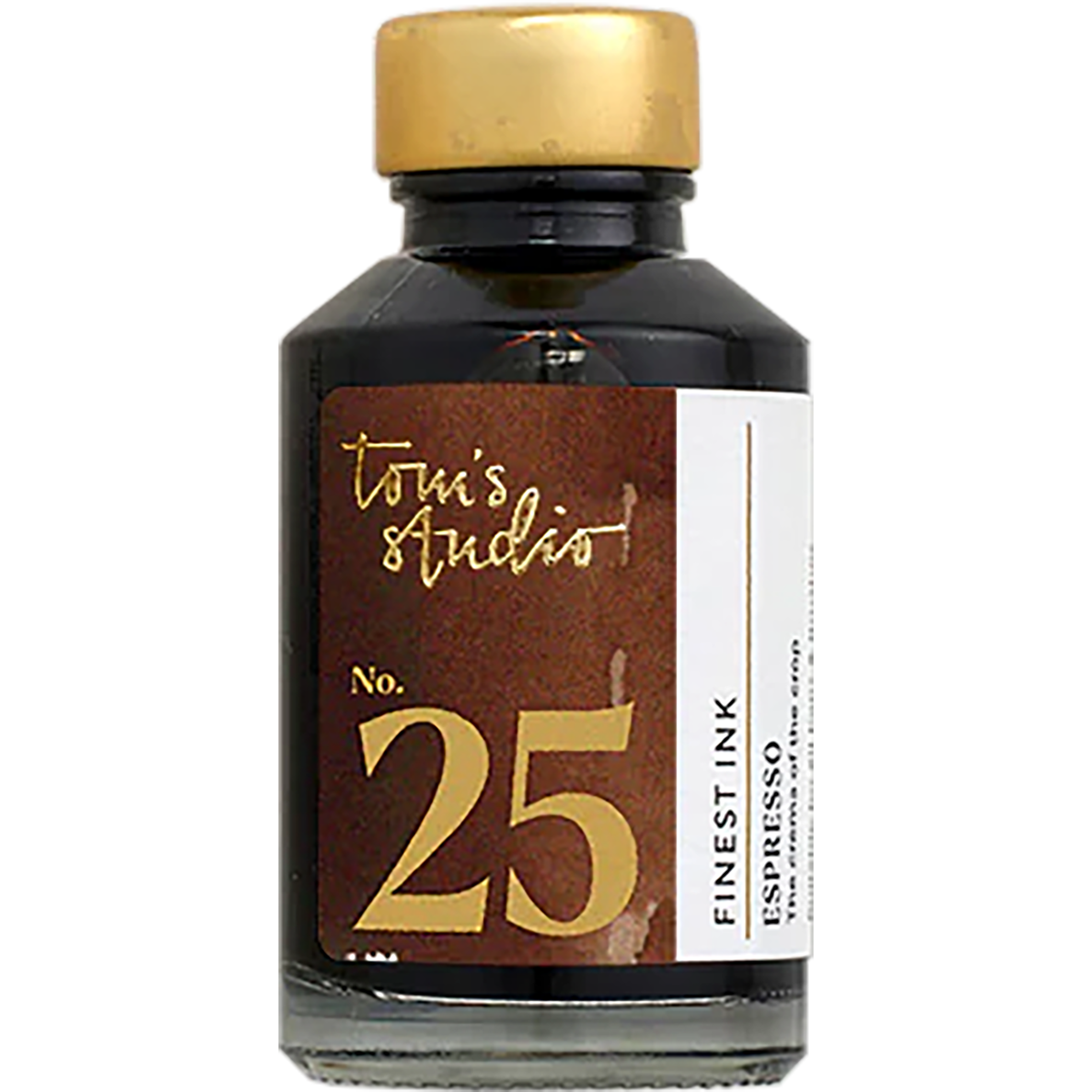 Tom's Studio Ink Bottles - 25 Espresso - 50ml-Pen Boutique Ltd