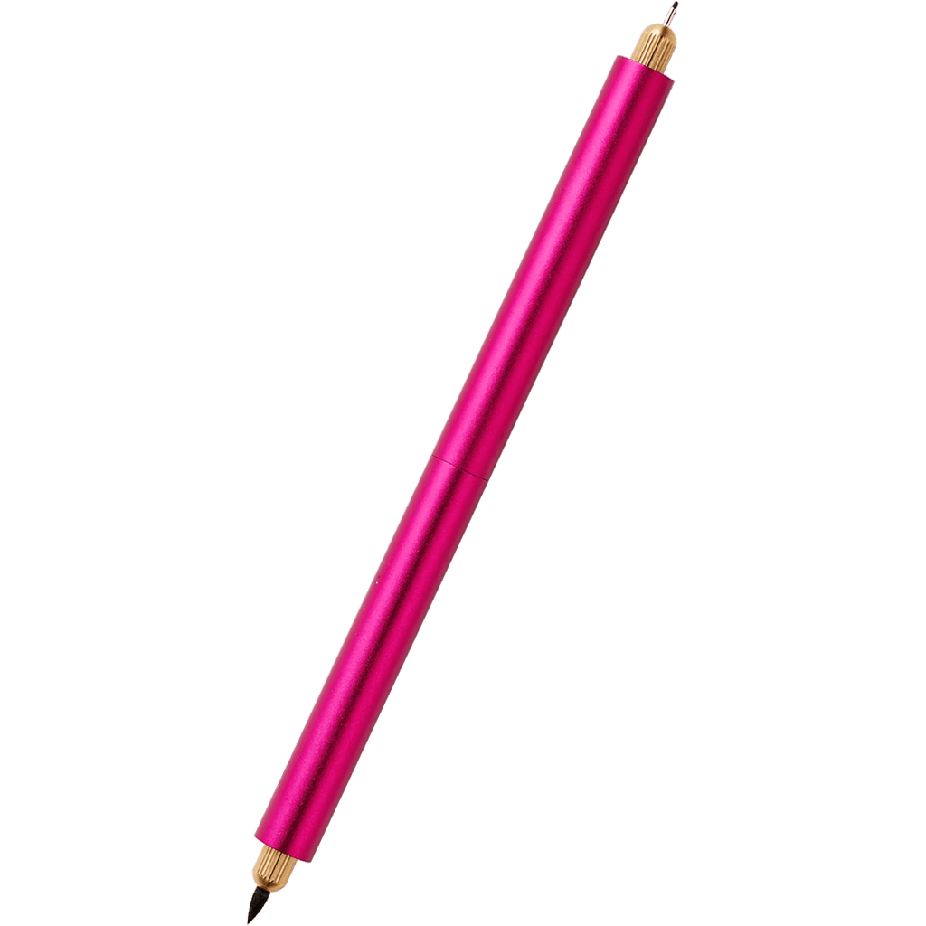 Tom's Studio Lumos Pro Duo Tip Fineliner Pen - Raspberry - Pen Boutique Ltd