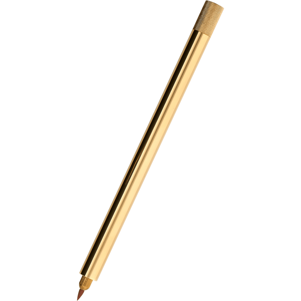 Tom's Studio Lumos Pro Single Tip Fineliner Pen - Brass - Pen Boutique Ltd