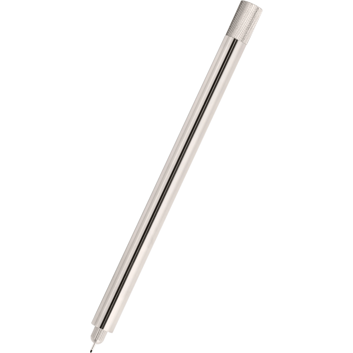 Tom's Studio Lumos Pro Single Tip Fineliner Pen - Stainless Steel - Pen Boutique Ltd