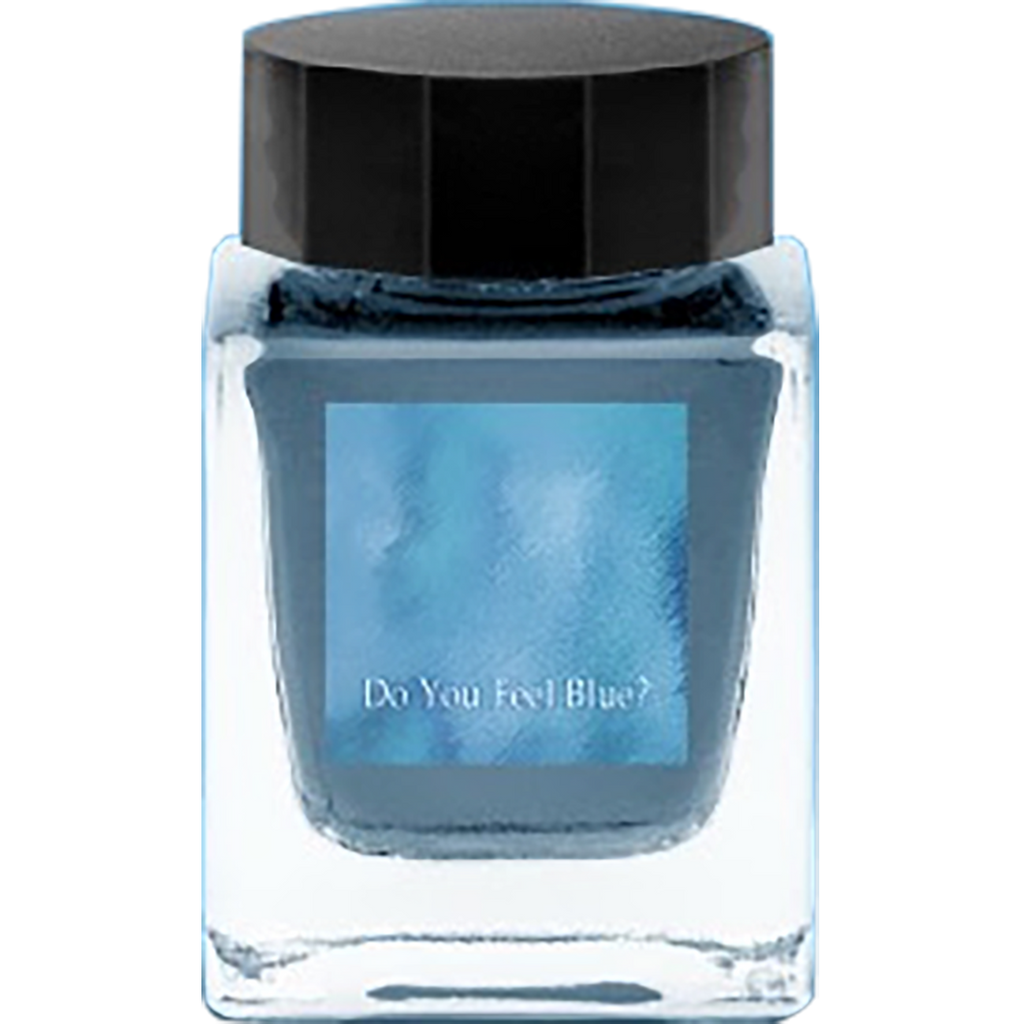 Tono & Lims Ink Bottle - Limited Edition - Lim Papa Memorial Do You Feel Blue? - 30ml (2025 Winter Overseas Exclusive)-Pen Boutique Ltd