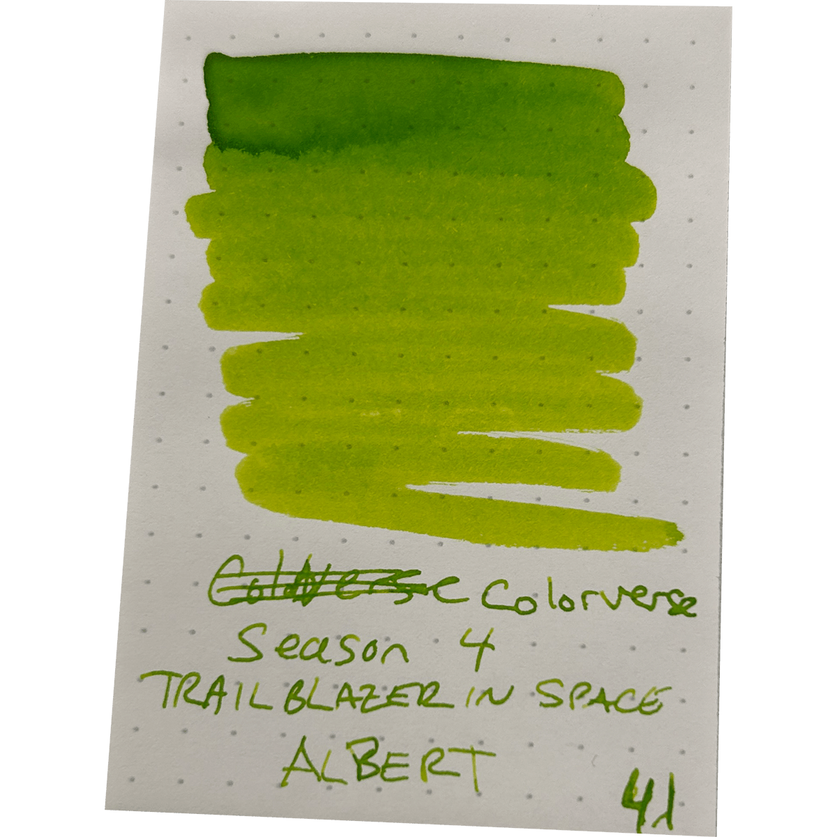 Colorverse Mini Ink - Trailblazer In Space - Albert - 5ml - Pen Boutique Ltd